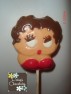 148sp Chubby Gal Betty Chocolate or Hard Candy Lollipop Mold 148sp Chubby Gal Betty Chocolate or Hard Candy Lollipop Mold